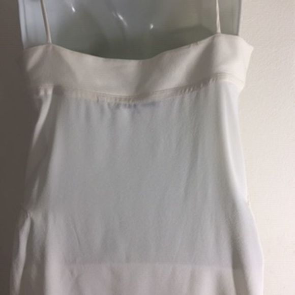 Helmut Lang Ecru Hi/Low Spaghetti Strap Ca… - Picture 13 of 15
